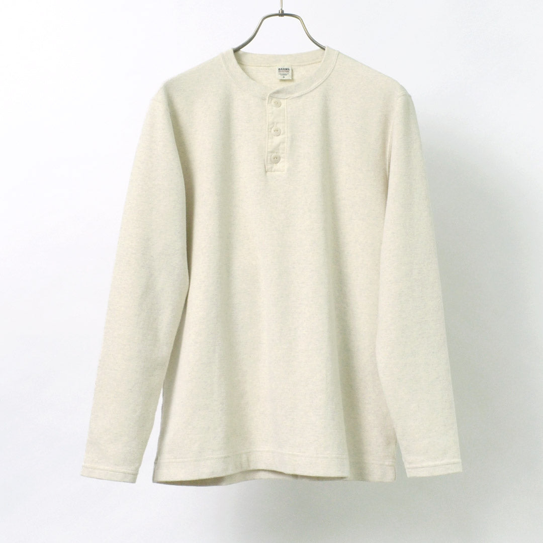 Barns / Camiseta de manga larga de Henley Neck Henley.