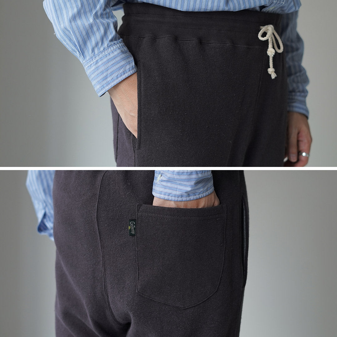 GOHEMP / 修身羅紋麻運動褲