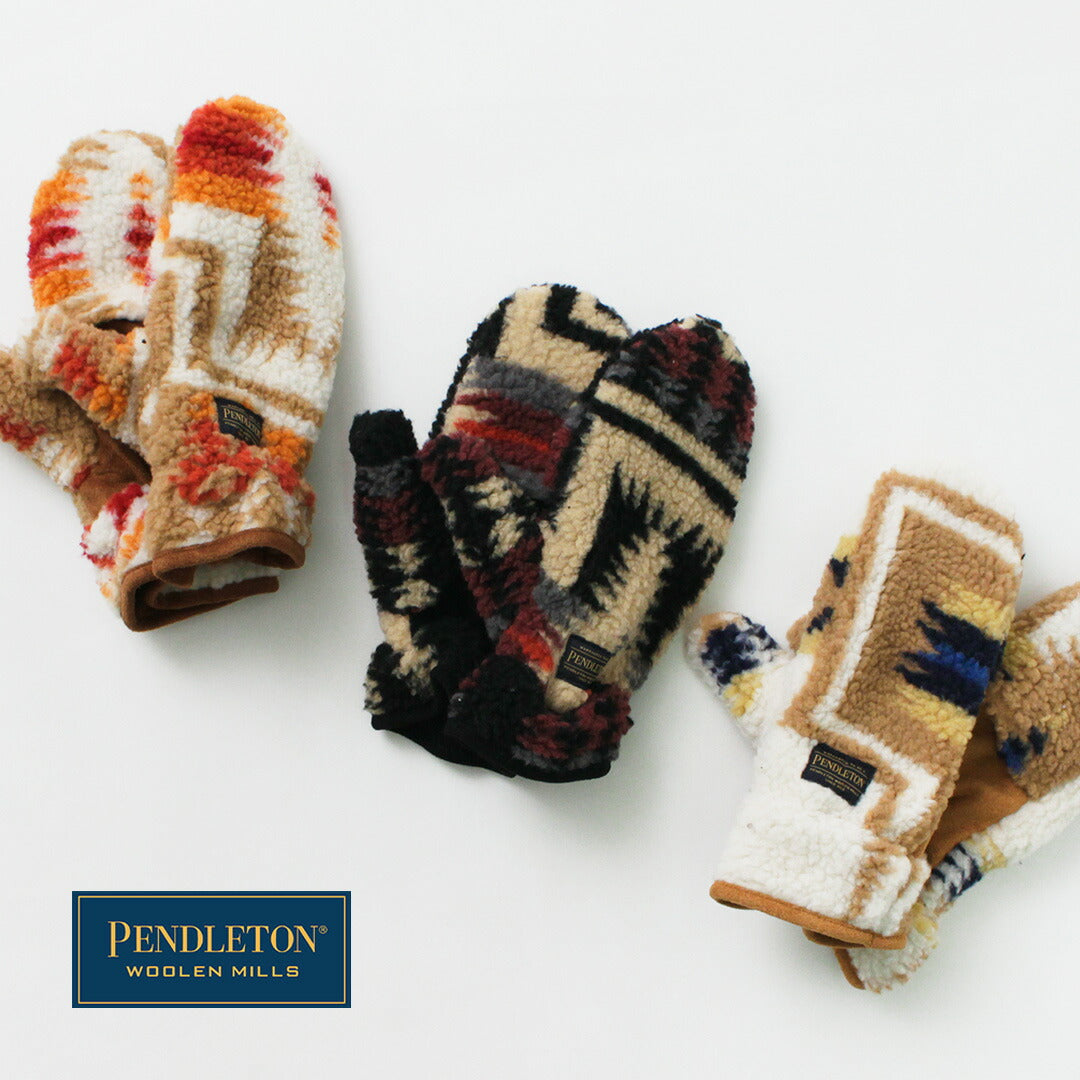 Pendleton / Boa Mittens