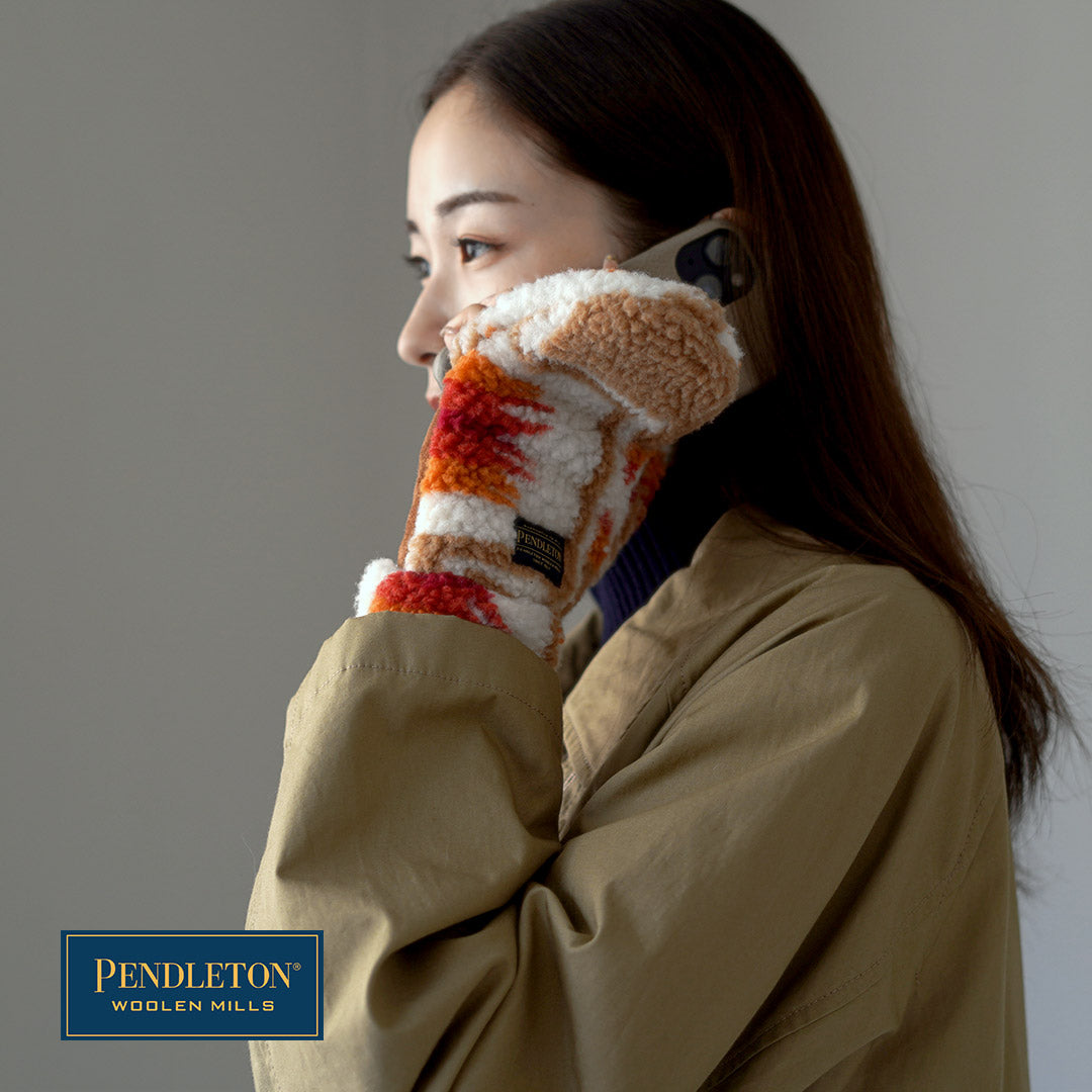Pendleton / Boa Mittens