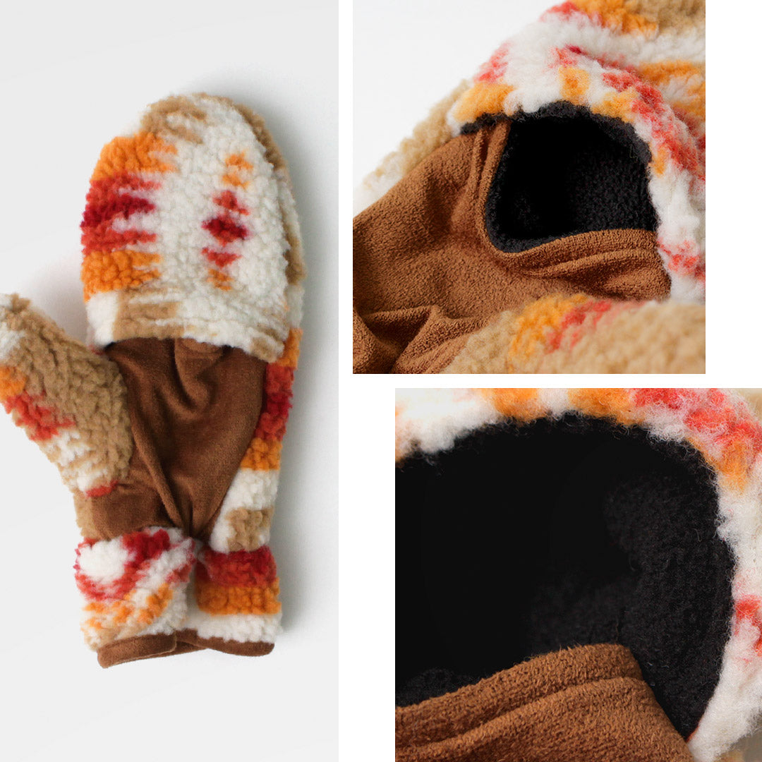 Pendleton / Boa Mittens