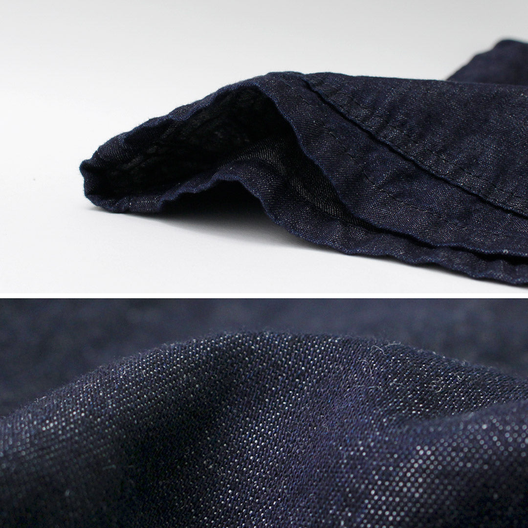 JAPAN BLUE JEANS / RJB7070 Cotton Linen Denim French Coverall Jacket