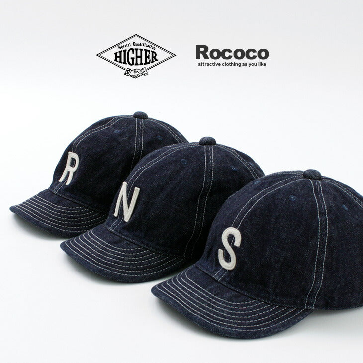 HIGHER / Selvage DENIM CAP ONE WASH