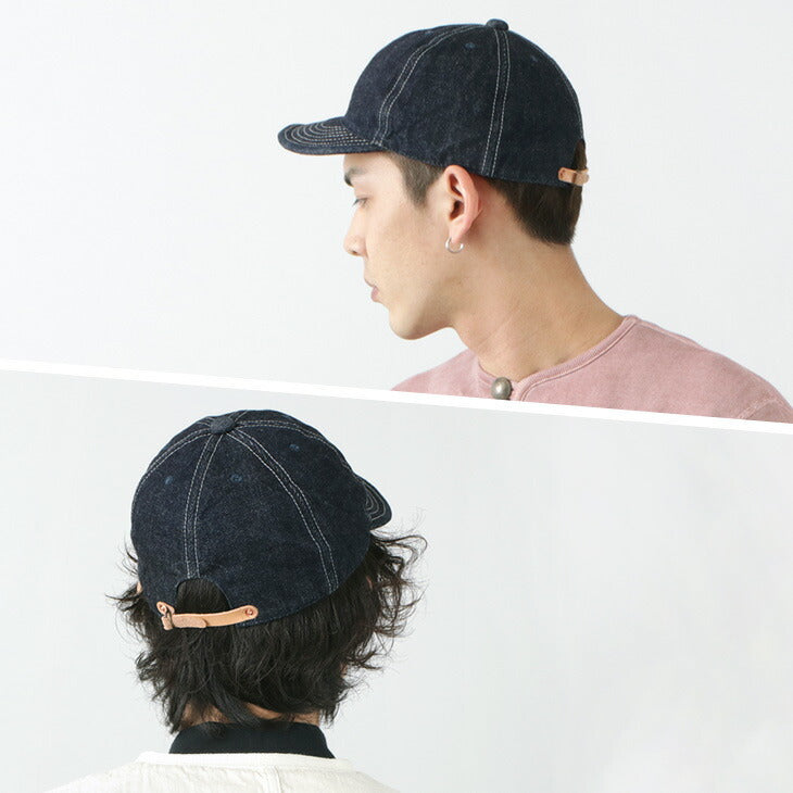 HIGHER / Selvage DENIM CAP ONE WASH