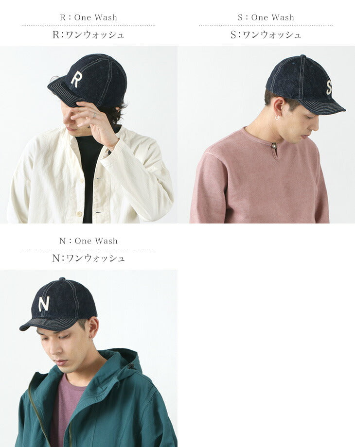 HIGHER / Selvage DENIM CAP ONE WASH