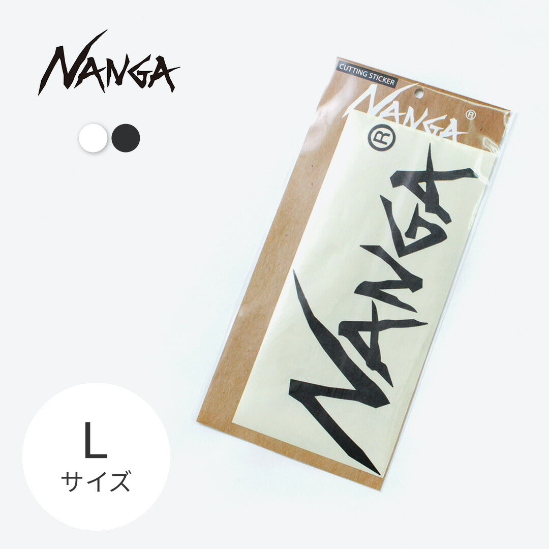 Nanga / autocollant de coupe du logo (L)