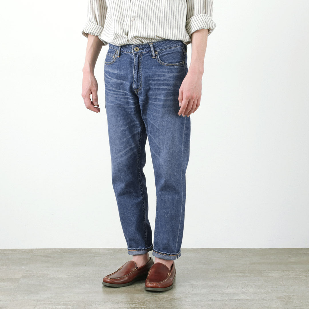 日本蓝色牛仔裤 / RJB6111 Prep 8oz Melrose完成夏季牛仔牛仔牛仔裤