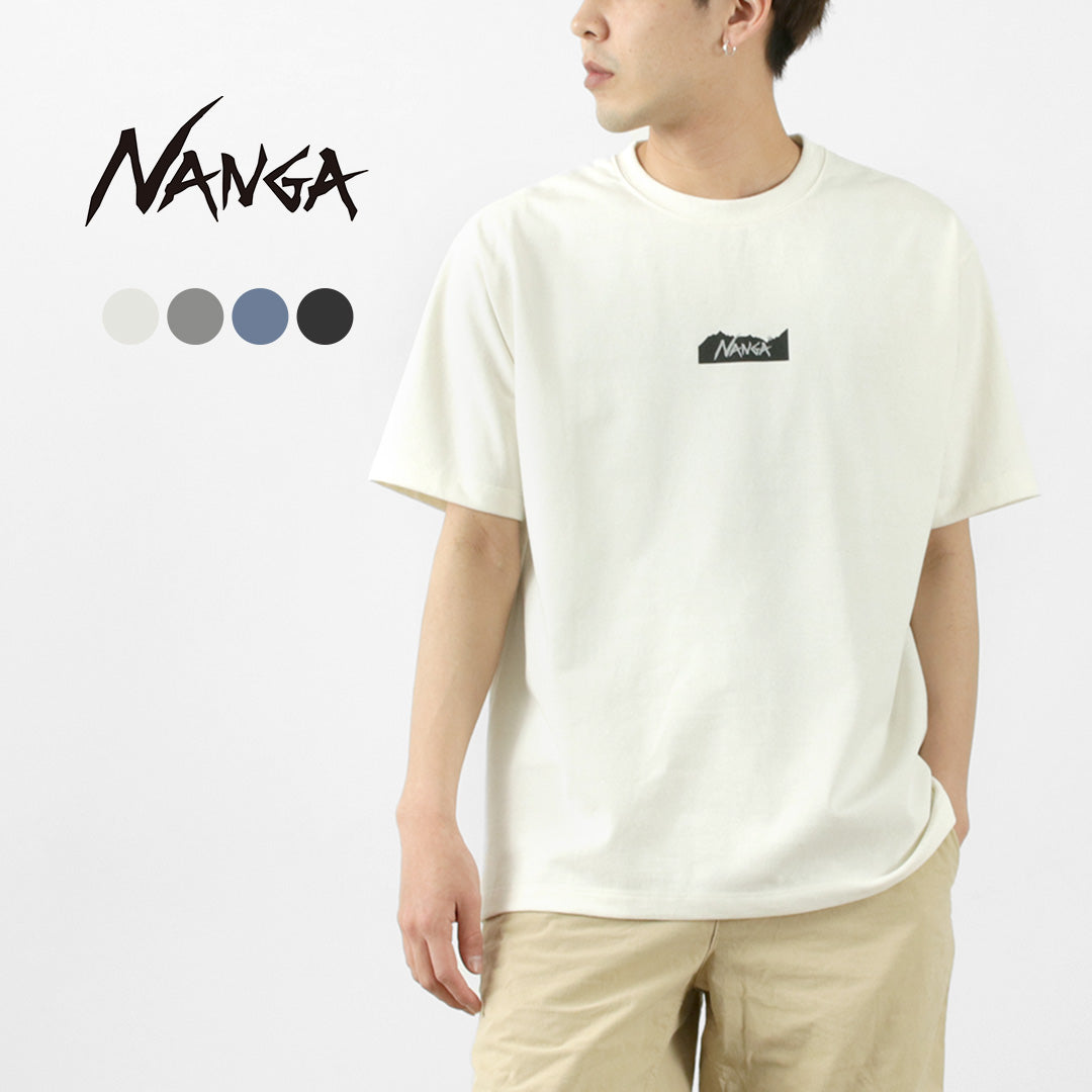 NANGA / Eco Hybrid MT Logo T-shirt