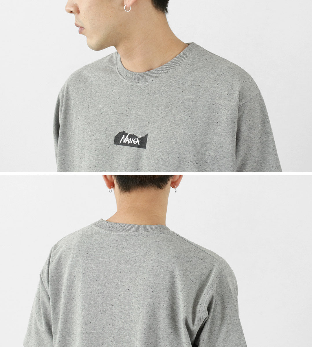 NANGA / Eco Hybrid MT Logo T-shirt