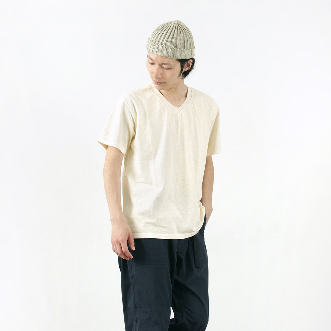 GOOD ON / Short Sleeve V-neck T-shirt
