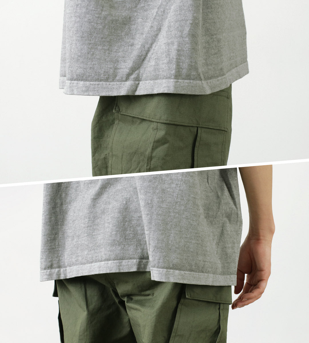 GOOD ON / Colour XXL Short Sleeve Crew Neck T-Shirt