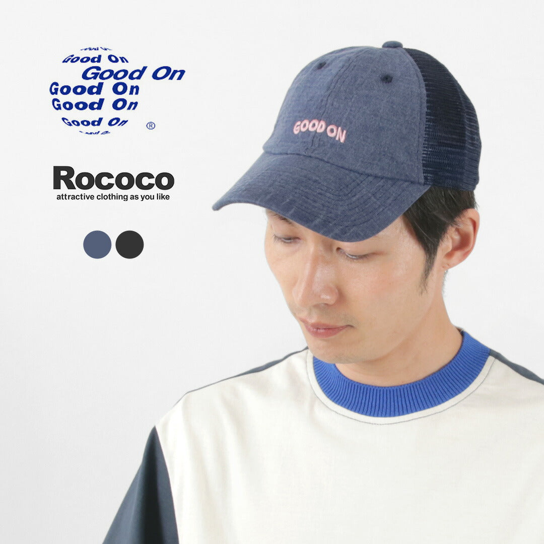 GOOD ON / TEE Mesh Cap GOOD ON Embroidery