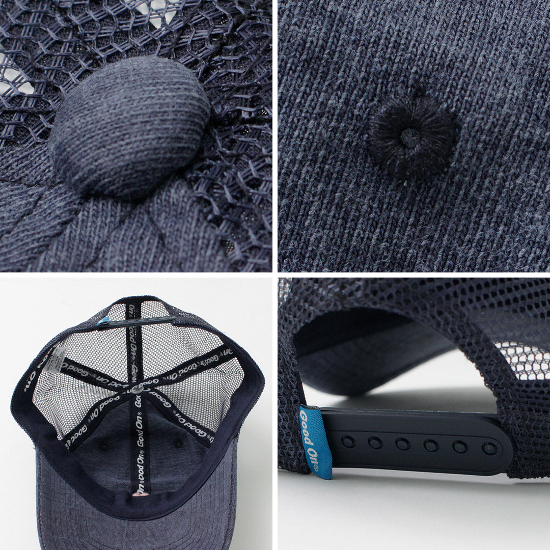 GOOD ON / TEE Mesh Cap GOOD ON Embroidery