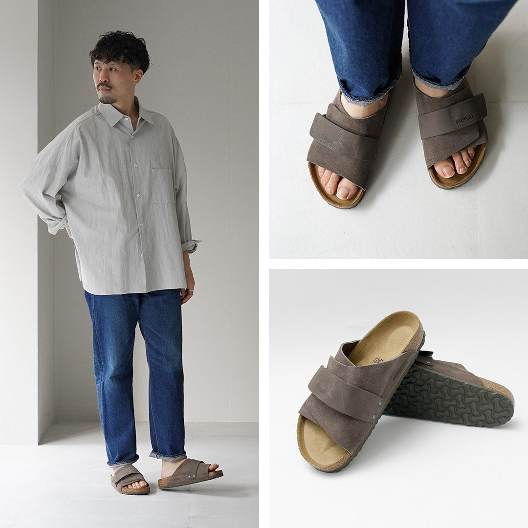 Birkenstock / Kyoto涼鞋Nubuck Leather Suede