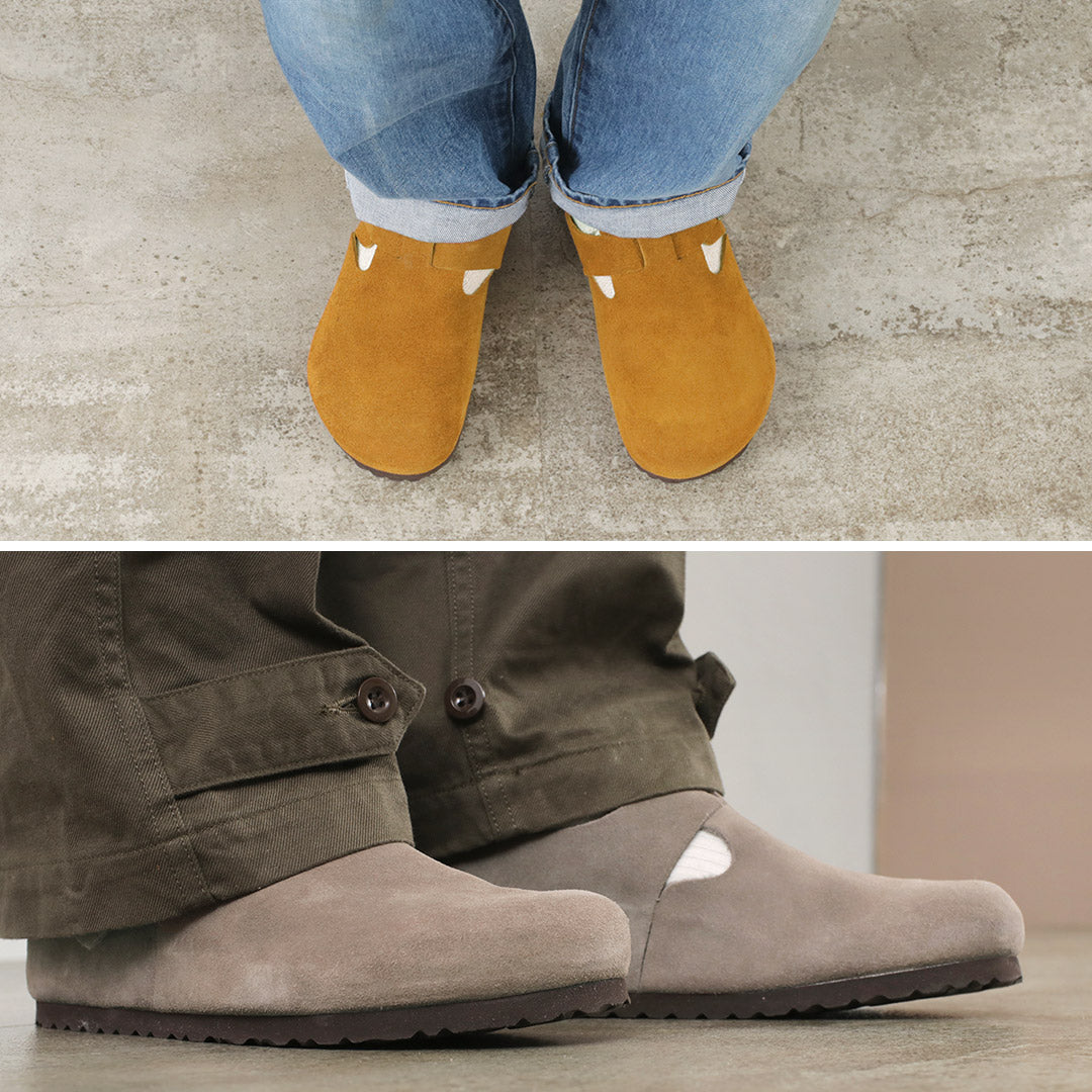 BIRKENSTOCK / LONDON / SUEDE LEATHER VELOUR LEATHER SHOES