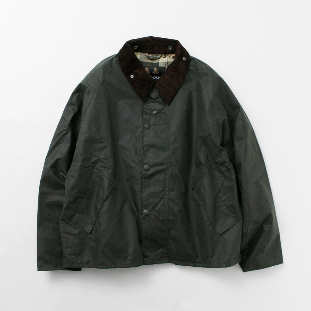 BARBOUR / Oversized Transport Wax Jacket