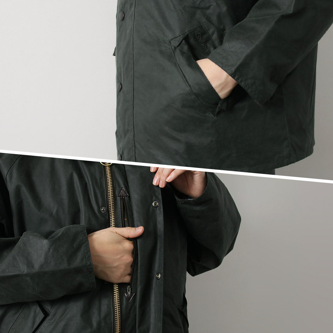 BARBOUR / Oversized Transport Wax Jacket