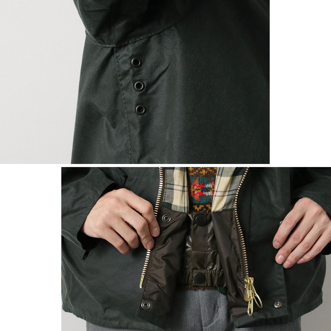 BARBOUR / Oversized Transport Wax Jacket