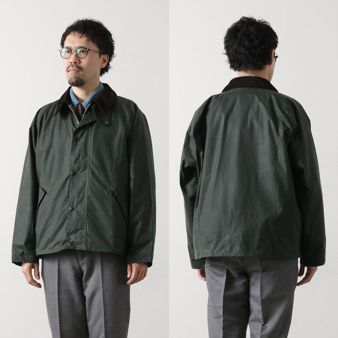 BARBOUR / Oversized Transport Wax Jacket