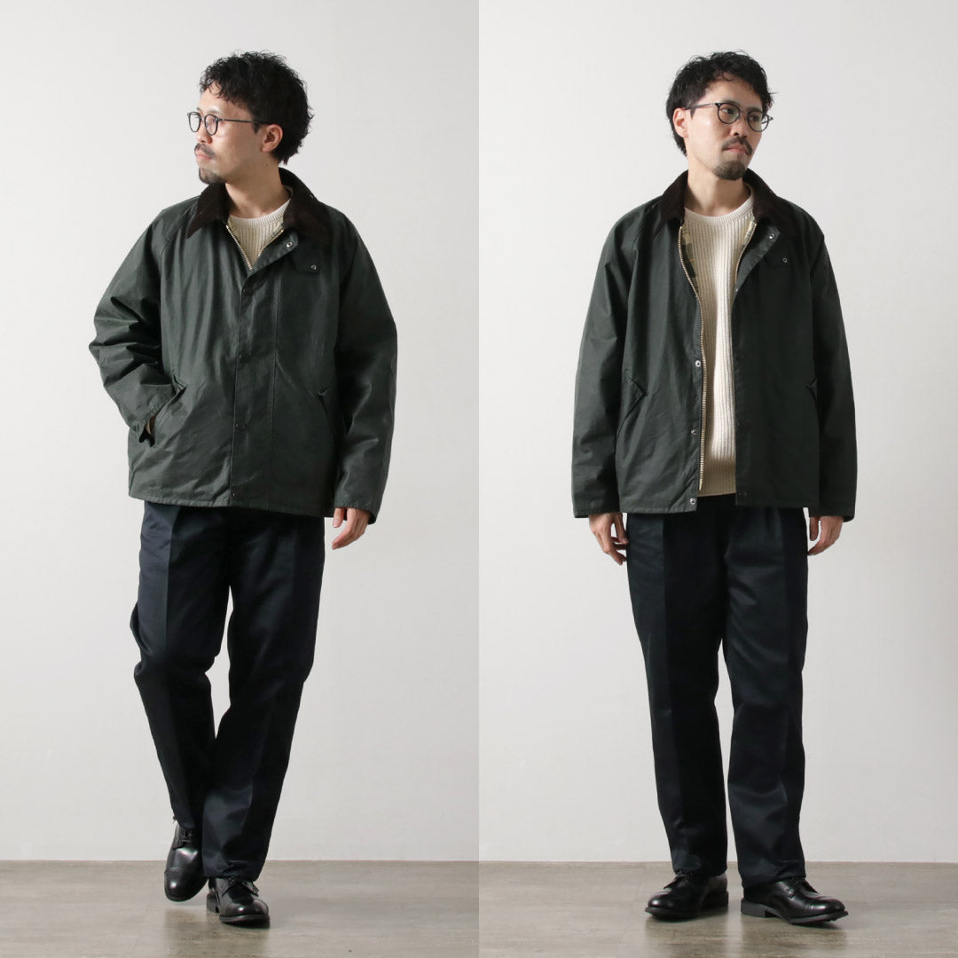 BARBOUR / Oversized Transport Wax Jacket