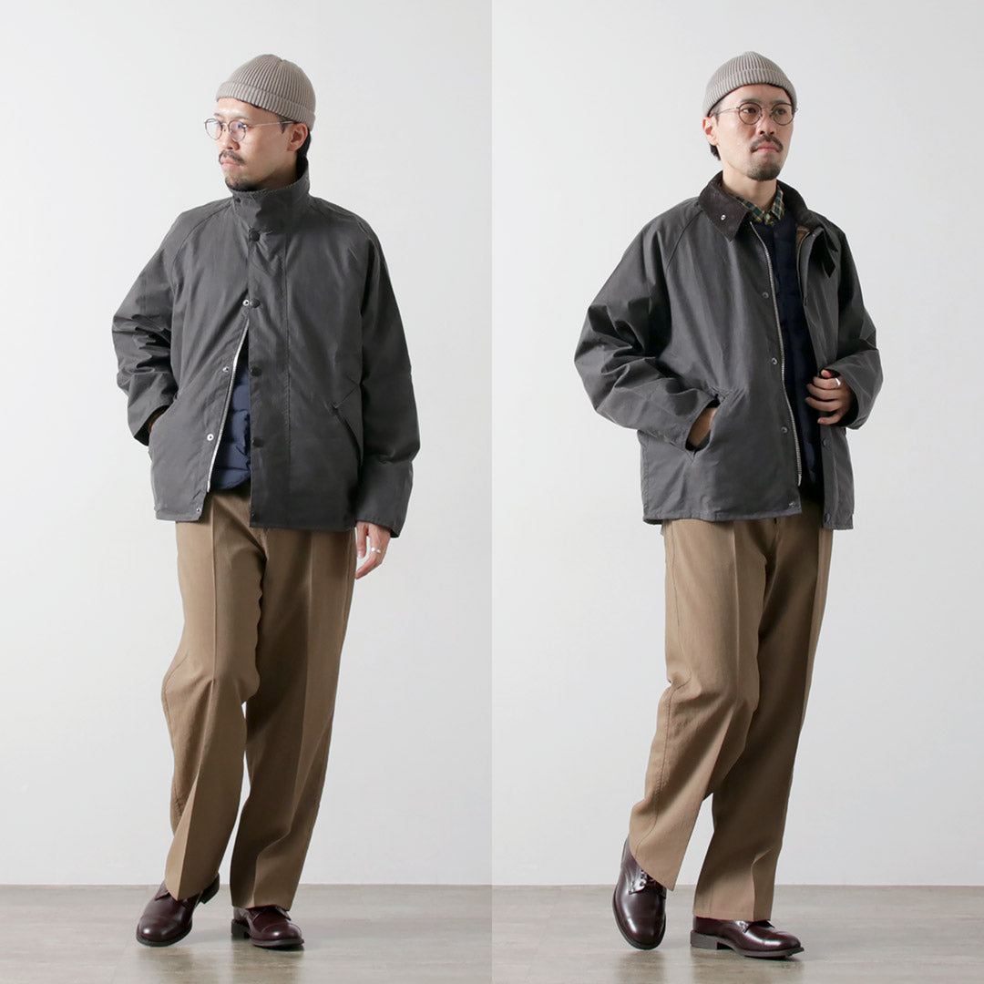 BARBOUR / Oversized Transport Wax Jacket