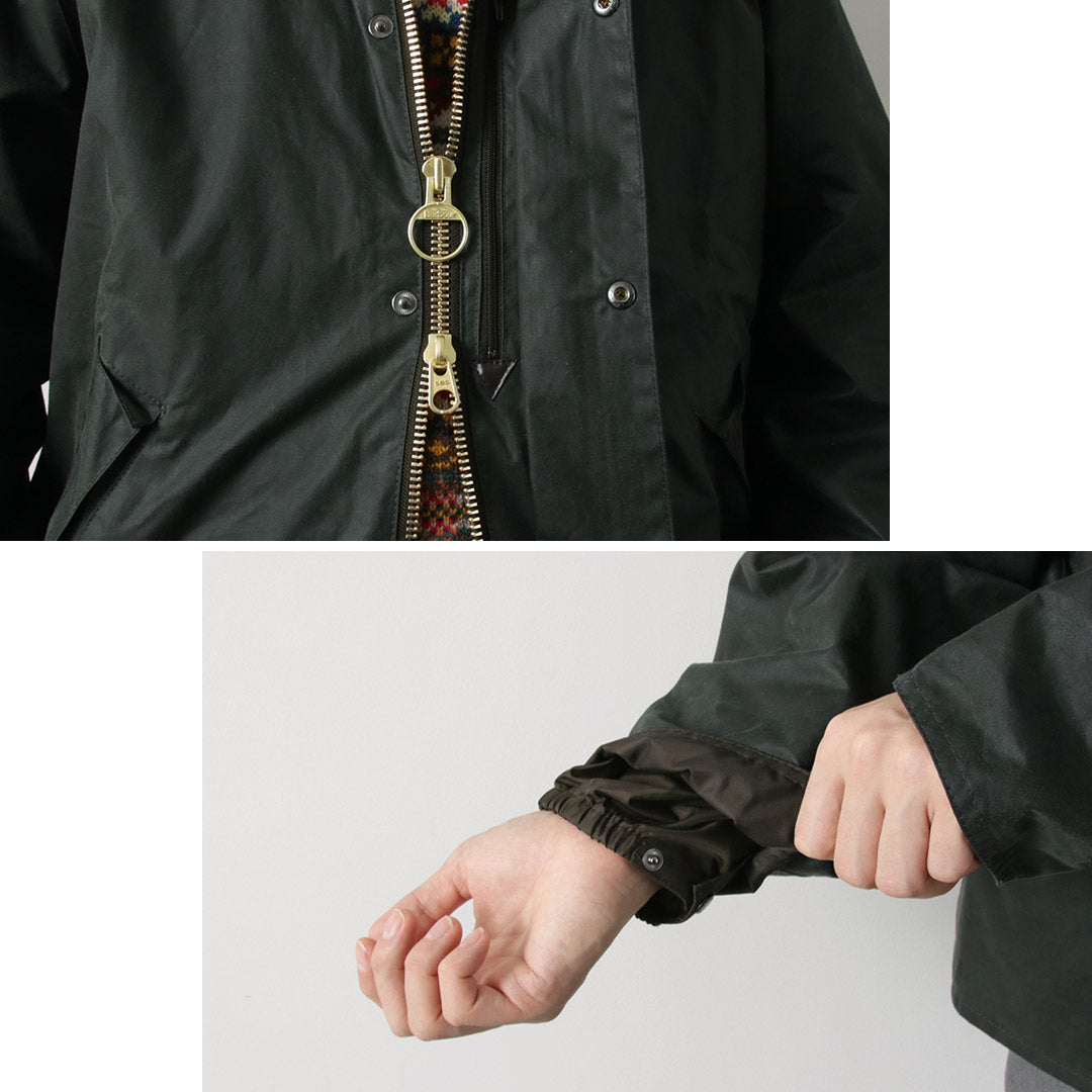 BARBOUR / Oversized Transport Wax Jacket