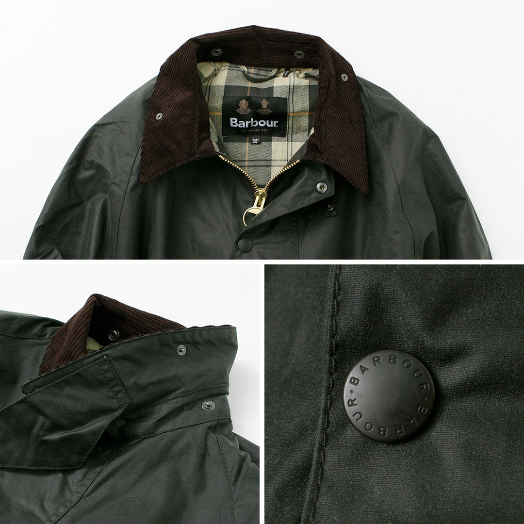 BARBOUR / Oversized Transport Wax Jacket