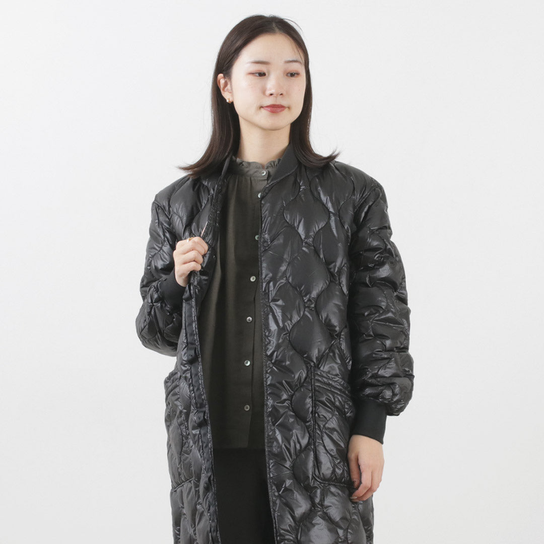 NANGA / Onion quilt down half coat