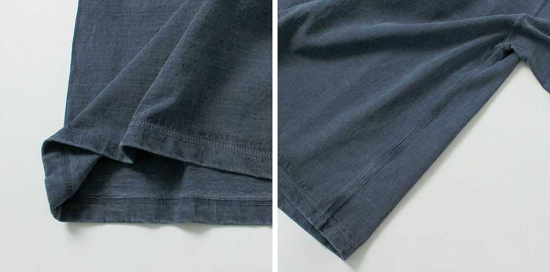 GOOD ON / T-shirt Henley lourd à manches longues