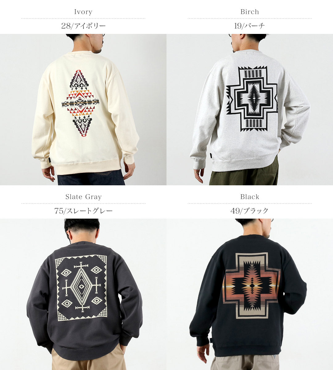 Sweat-shirt Pendleton / Back Print