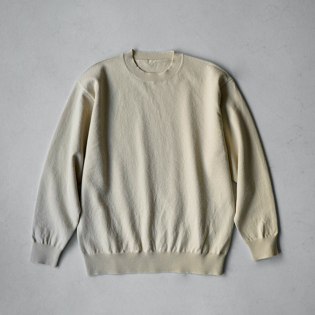 YONETOMI NEW BASIC / Rigid Cashmere Knit Pullover