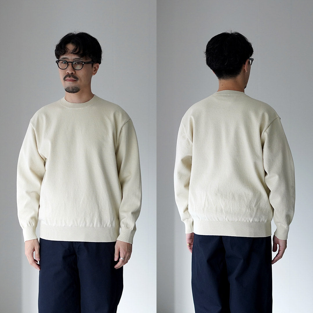YONETOMI NEW BASIC / Rigid Cashmere Knit Pullover