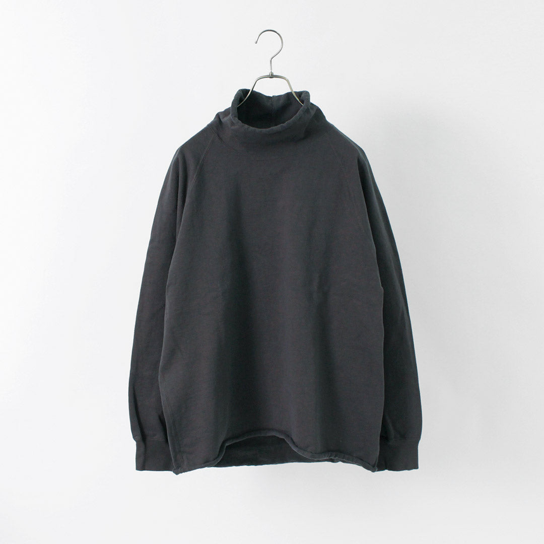 WALLA WALLA SPORT / 13oz Roll Neck Turtleneck Sweatshirt