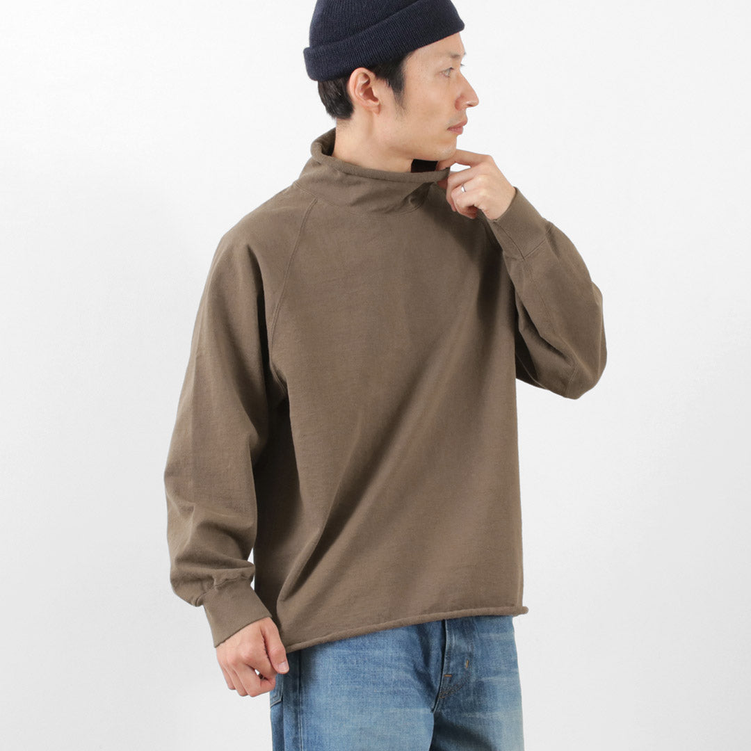 WALLA WALLA SPORT / 13oz Roll Neck Turtleneck Sweatshirt