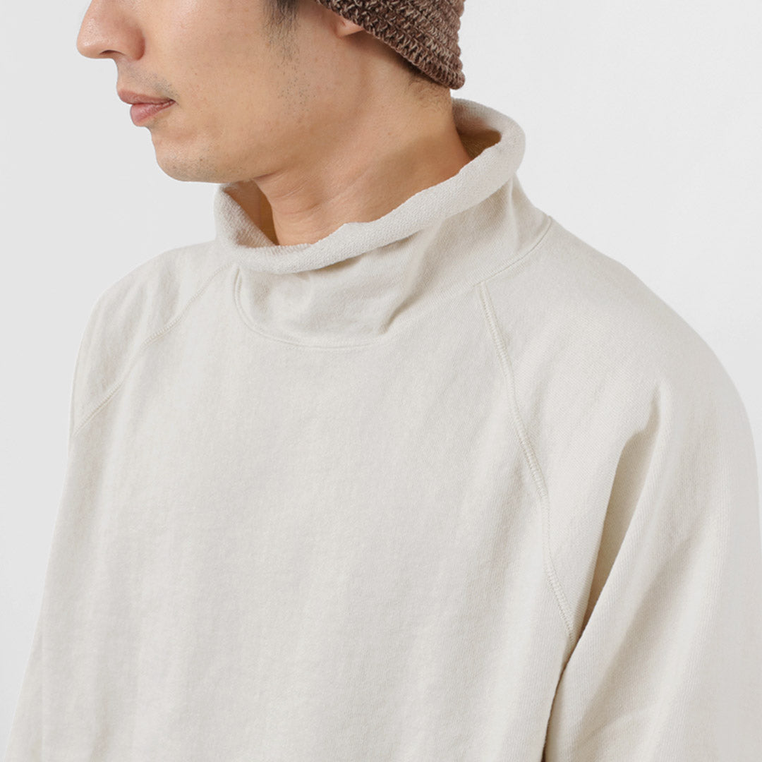 WALLA WALLA SPORT / 13oz Roll Neck Turtleneck Sweatshirt