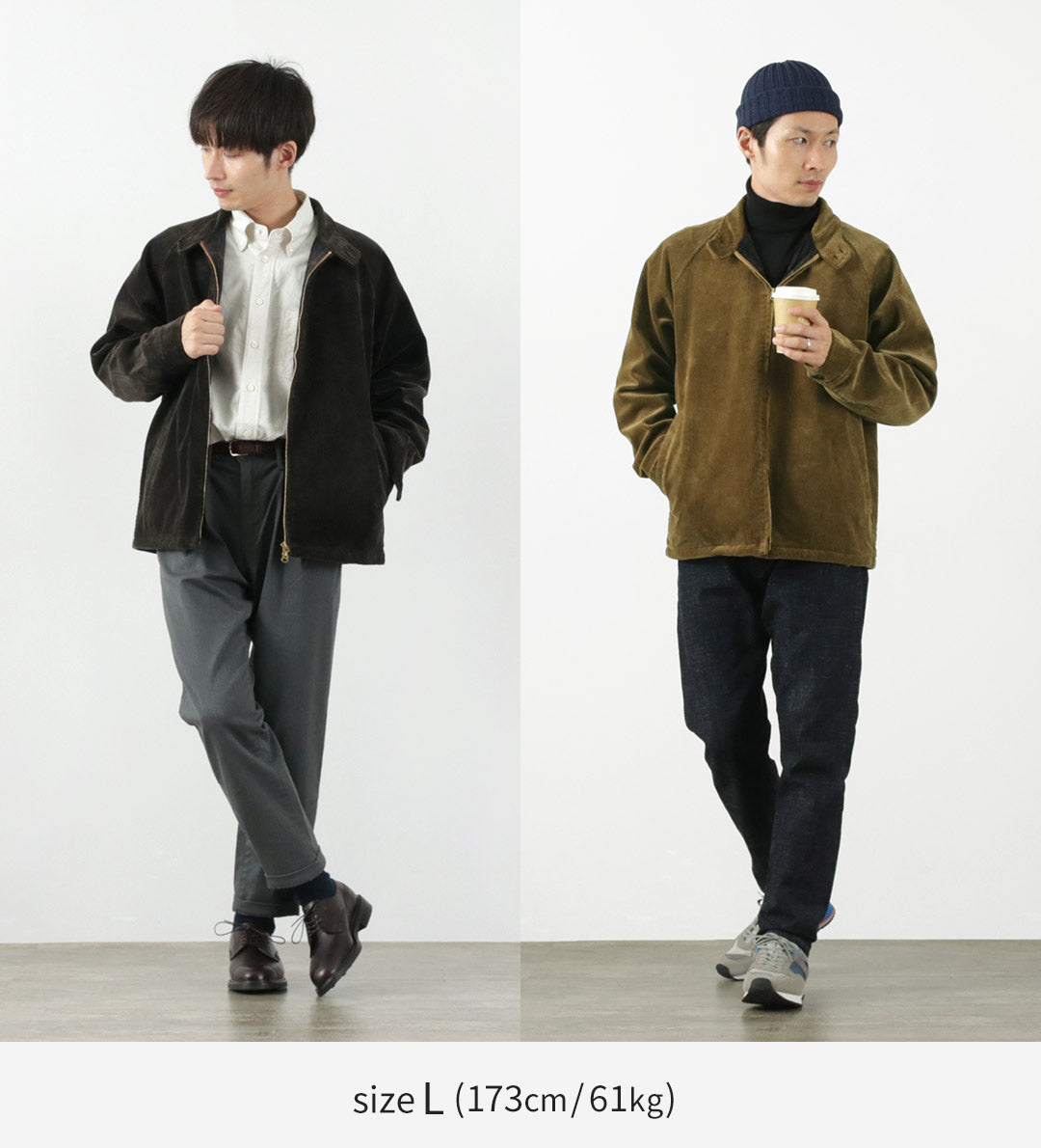 FOB FACTORY / F2429 Corduroy Harrington Jacket