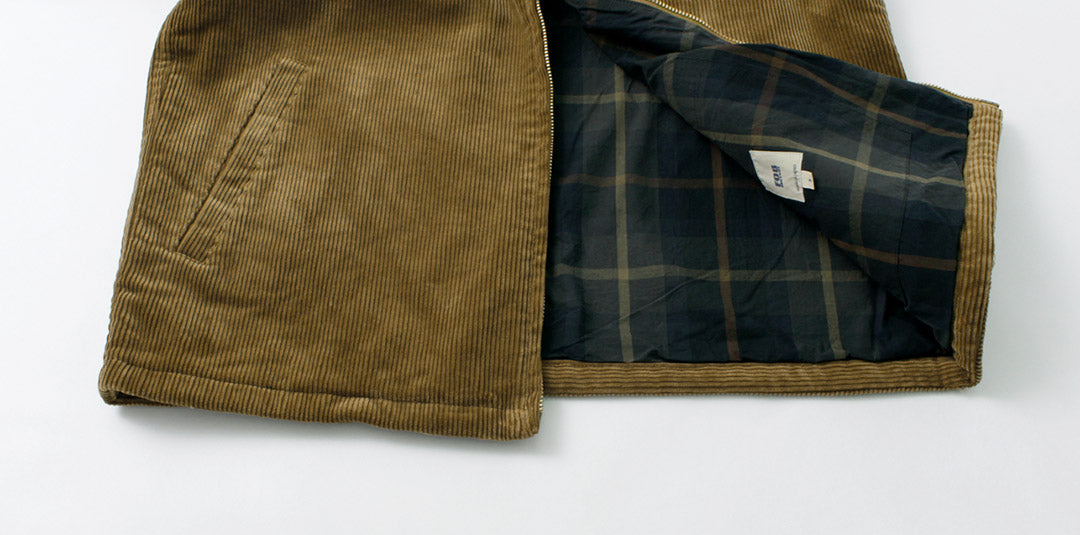 FOB FACTORY / F2429 Corduroy Harrington Jacket