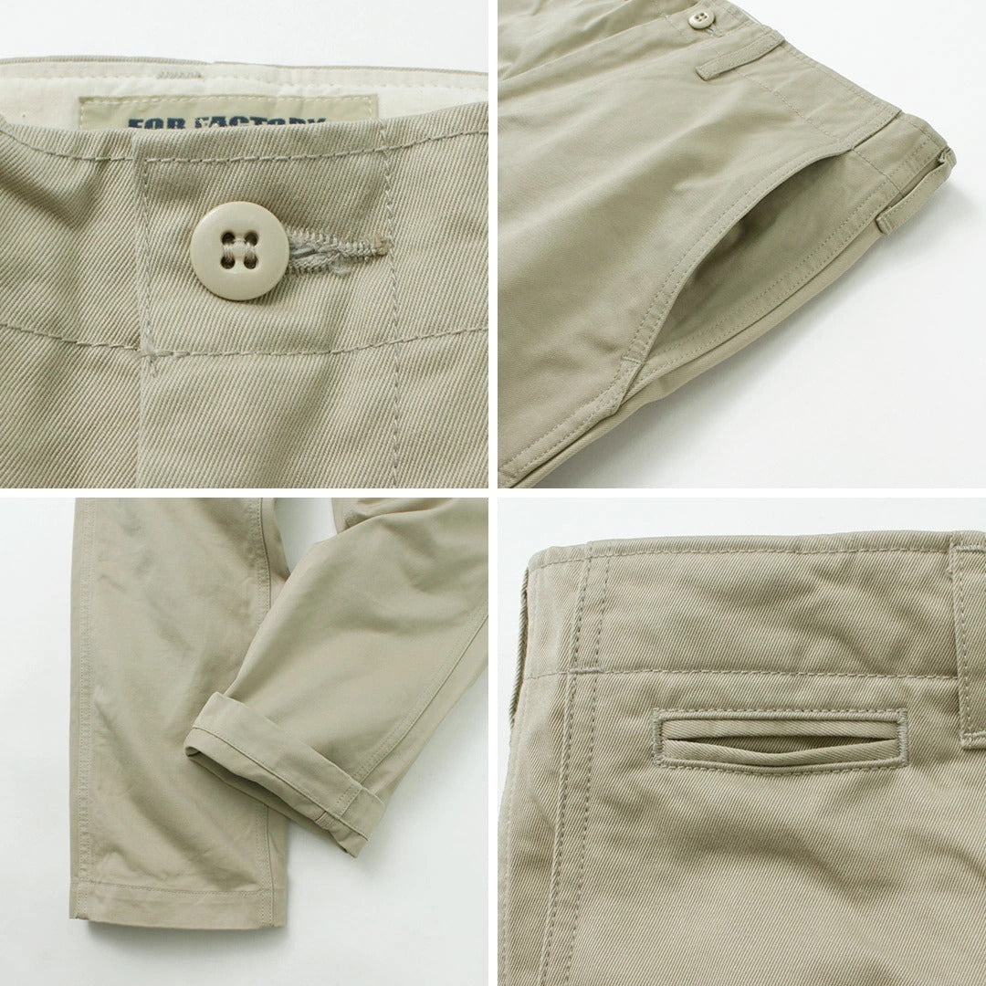 FOB FACTORY / F0514 Narrow U.S. Trousers
