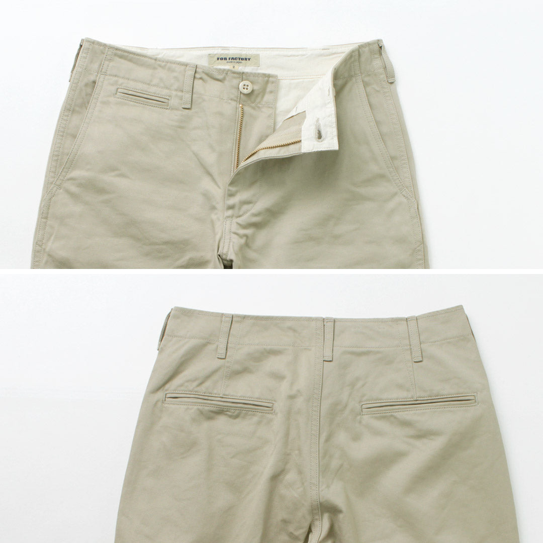 FOB FACTORY / Narrow U.S. Trousers
