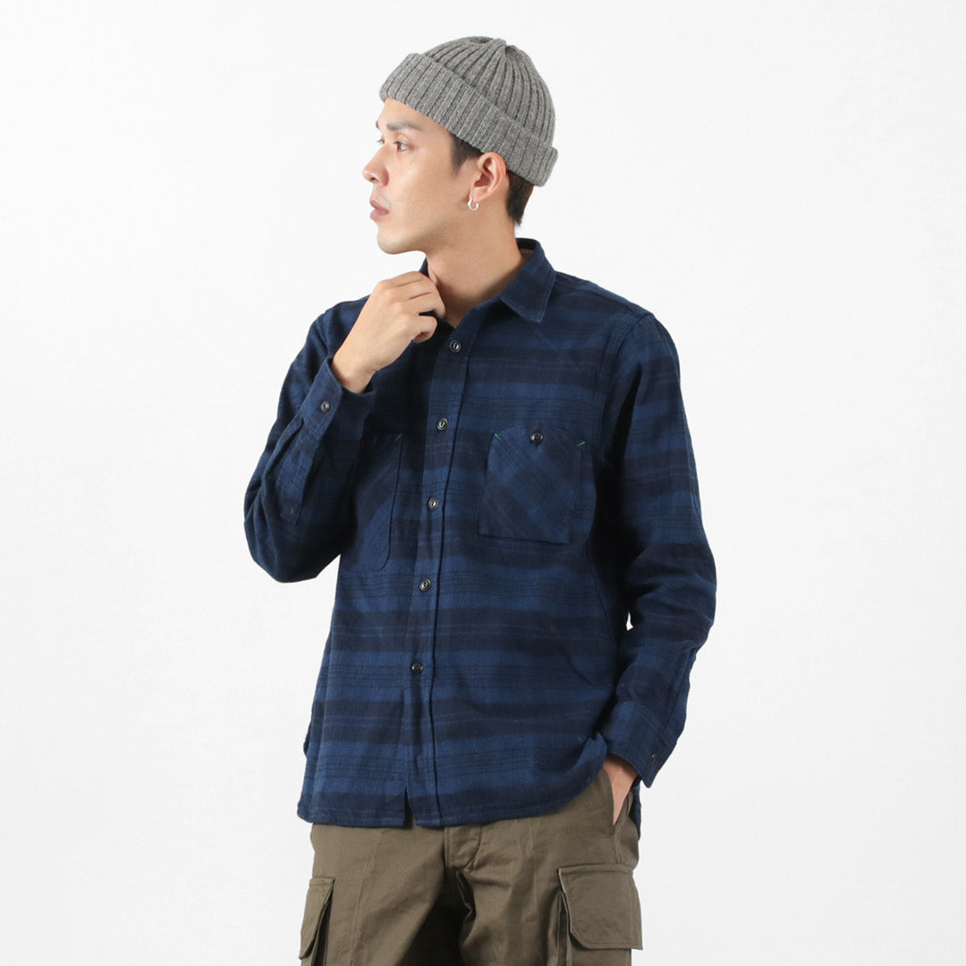 FOB Factory / F3481 Heavy Nel 작업 셔츠