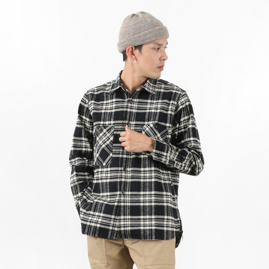 FOB Factory / F3481 Heavy Nel 작업 셔츠