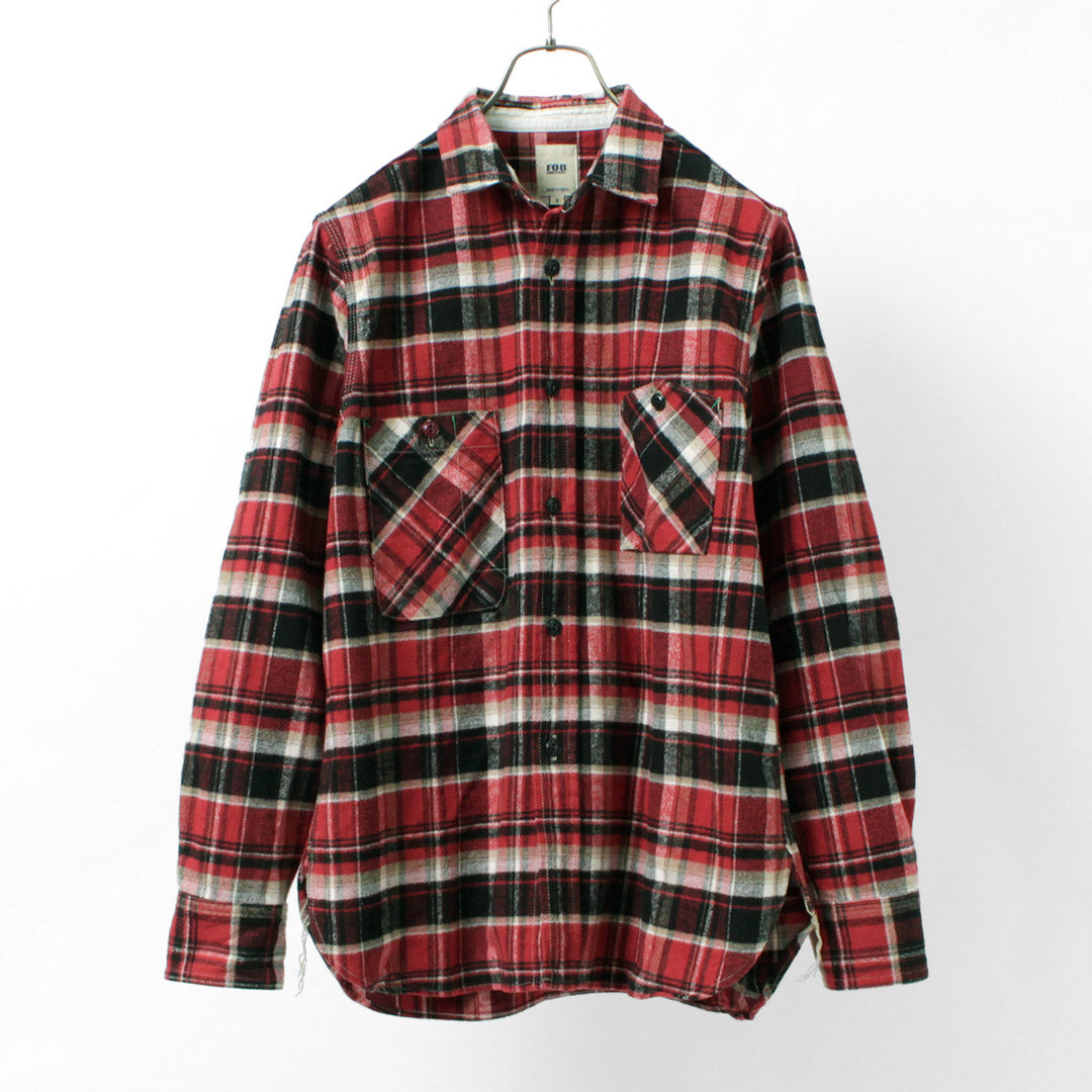 FOB Factory / F3481 Heavy Nel 작업 셔츠