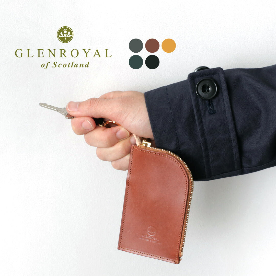 GLENROYAL / ZIPPED KEY CASE WITH POCKET