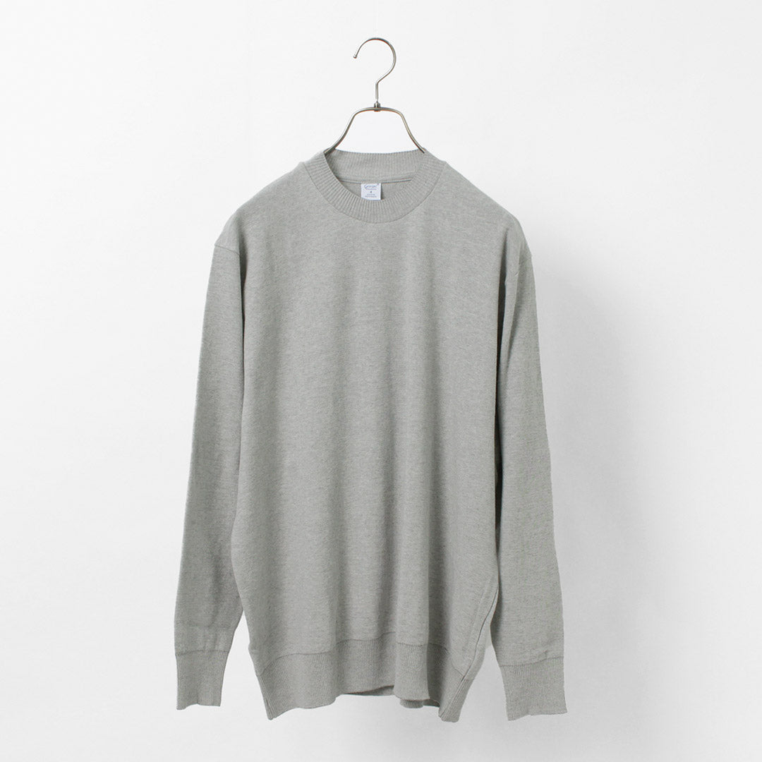 GICIPI / Riccio Riccio Crew Neck Relaxed Fit Long Sleeve Knit Sewn