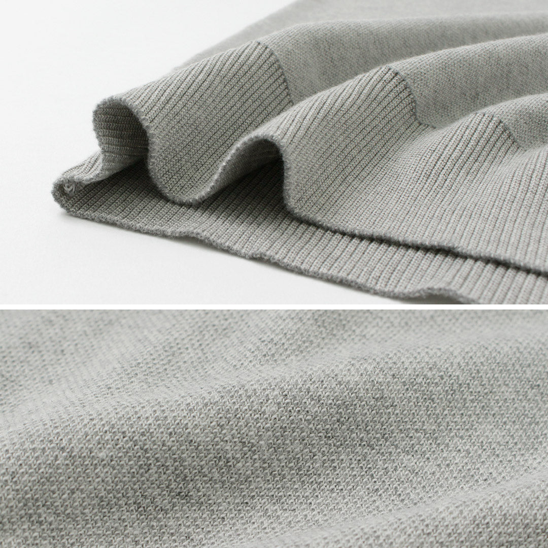 GICIPI / Riccio Riccio Crew Neck Relaxed Fit Long Sleeve Knit Sewn