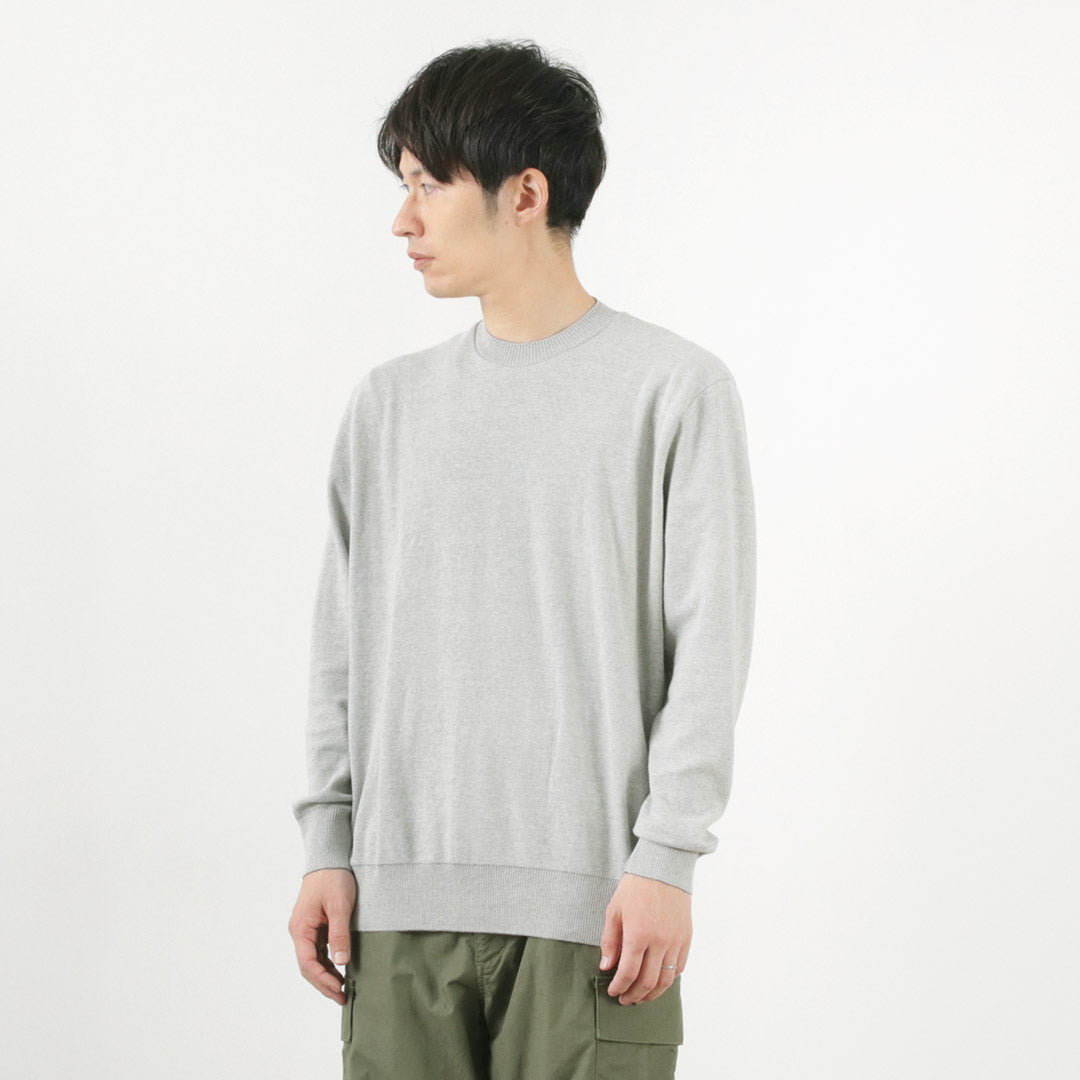 GICIPI / Riccio Riccio Crew Neck Relaxed Fit Long Sleeve Knit Sewn