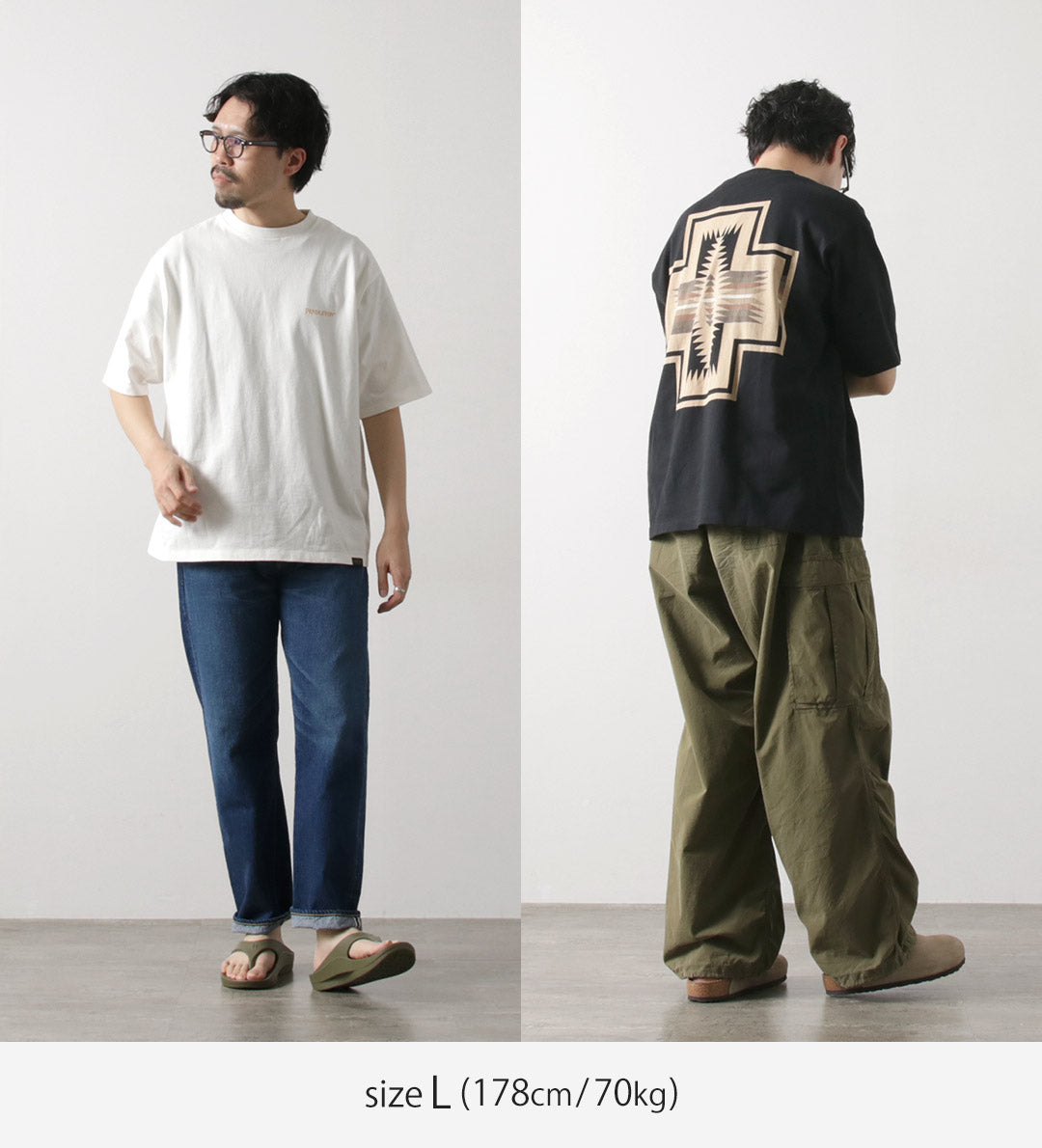 PENDLETON / Back Print T-Shirt