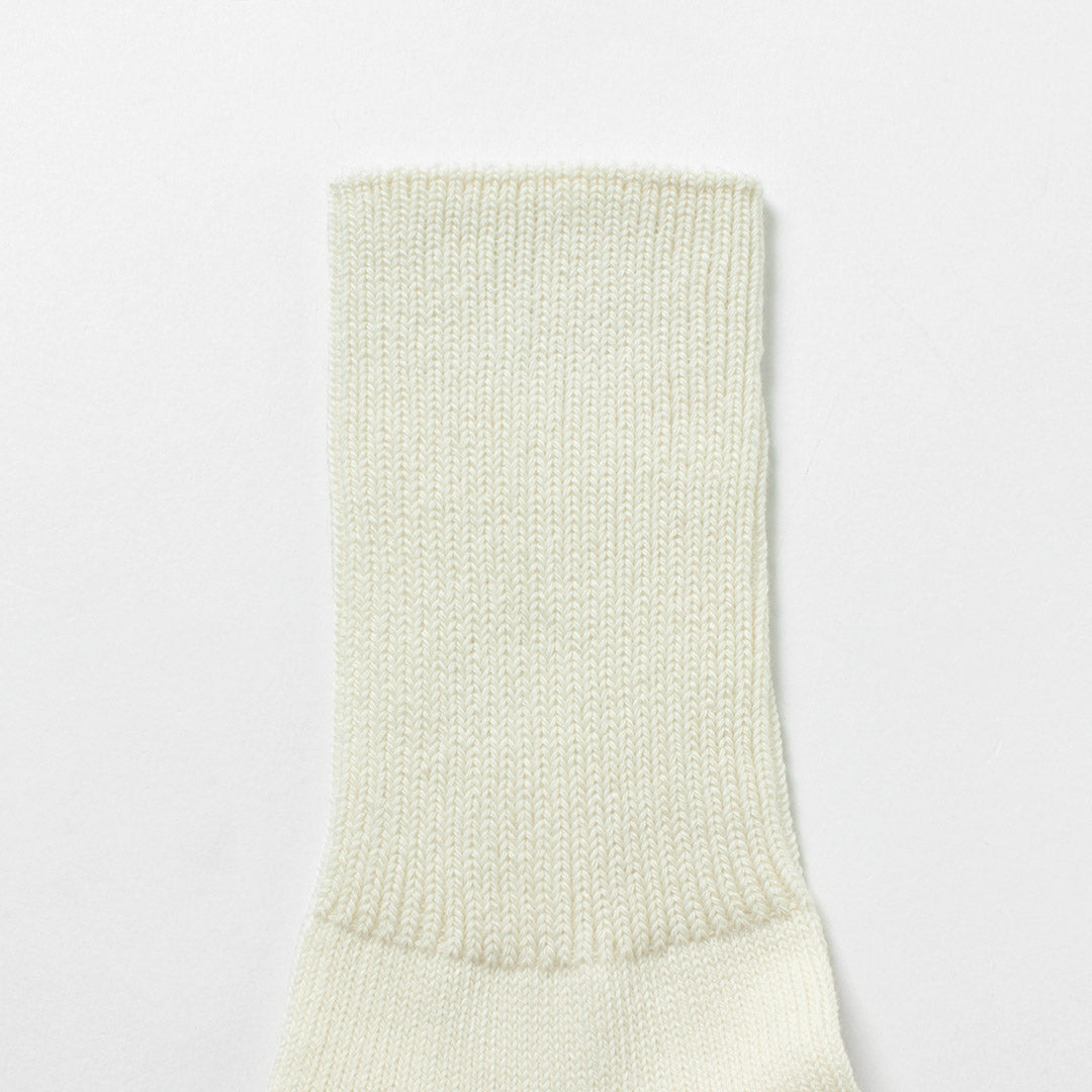 ROTOTO / Organic Daily 3 Pack Rib Crew Socks