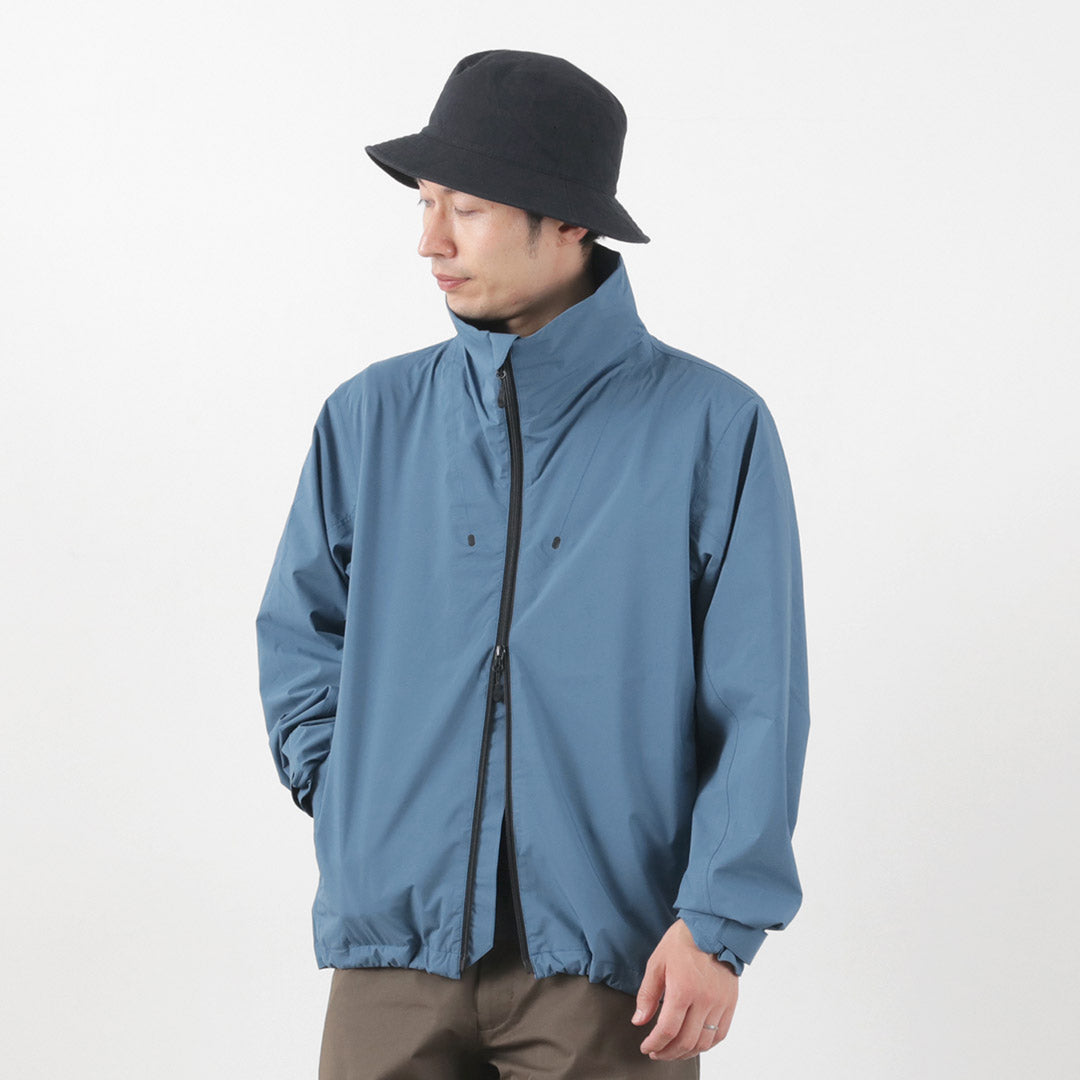 +Phenix / Stand-up Collar Shell Jacket