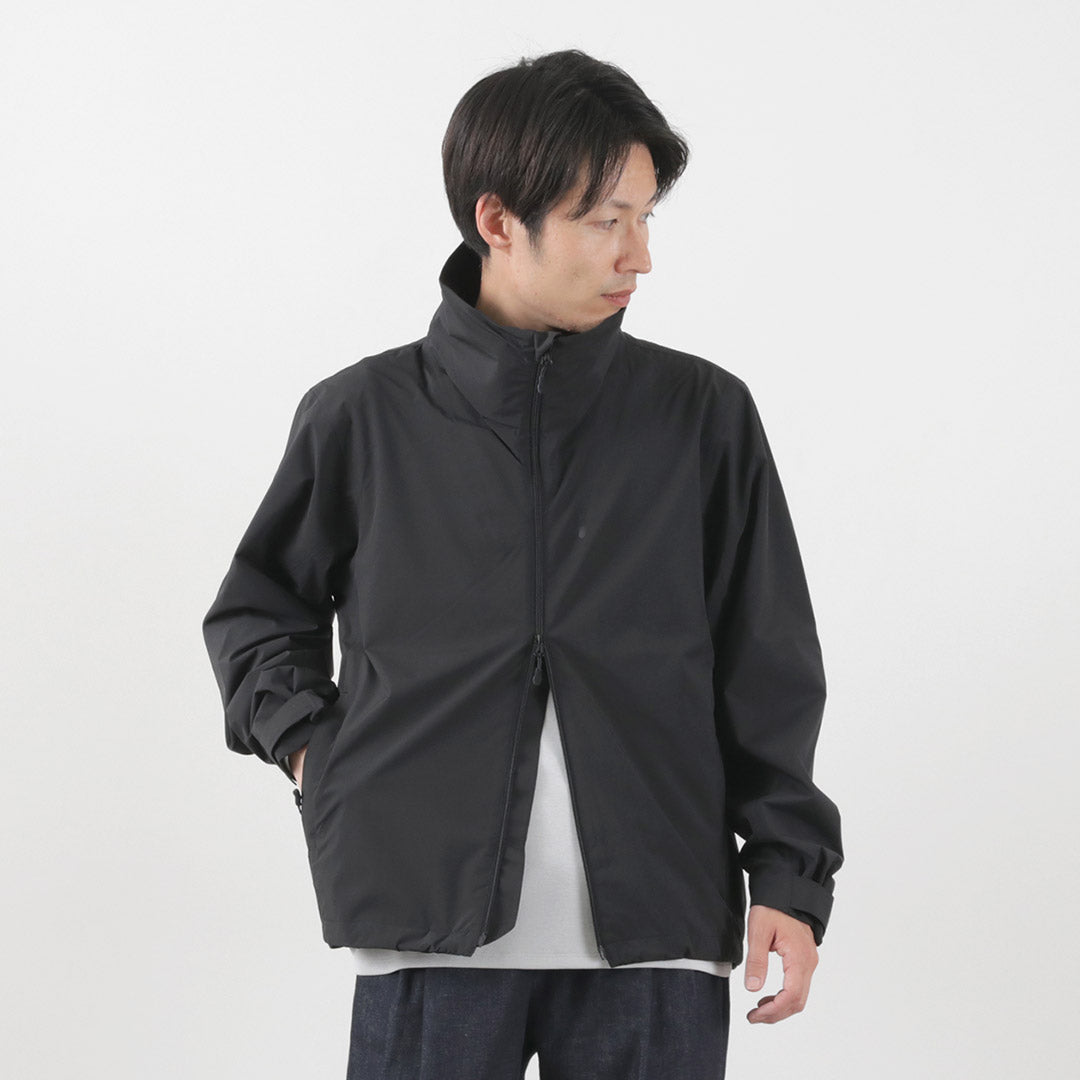 +Phenix / Stand-up Collar Shell Jacket